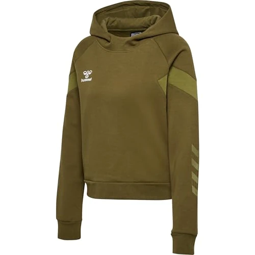 Zeitlich begrenztes Angebot: Hummel Damen Hmltravel Hoodie Woman Sweatshirt, Military Olive, XS EU von 20.48 € auf 20.48 € (0.00% Rabatt)
