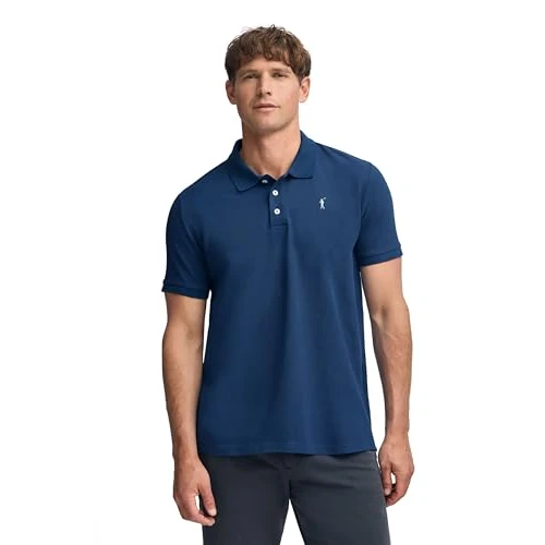 Oferta limitada: Polo Club - Polo Hombre Manga Corta | Algodón Piqué Suave | Logo Bordado Rigby Go | Regular Fit | Ideal con Chinos o Vaqueros, Azul Índigo, XXL, Algodón de 39.90 € a 39.90 € (ahorro 0.00%)