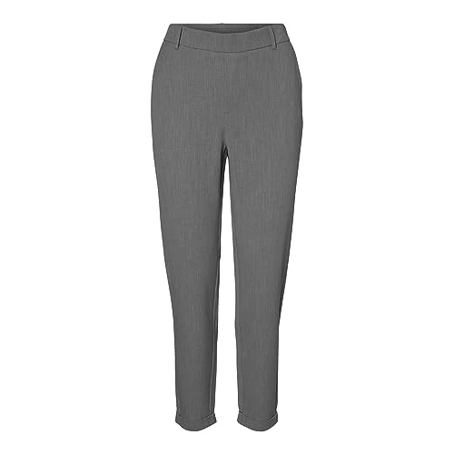Offerta a tempo: VERO MODA Vmmaya Mr Loose Solid Pant Noos Pantaloni, Donna, Grigio (Pinstripe), XS / 32L - 52% da 34.99 € a 16.72 €