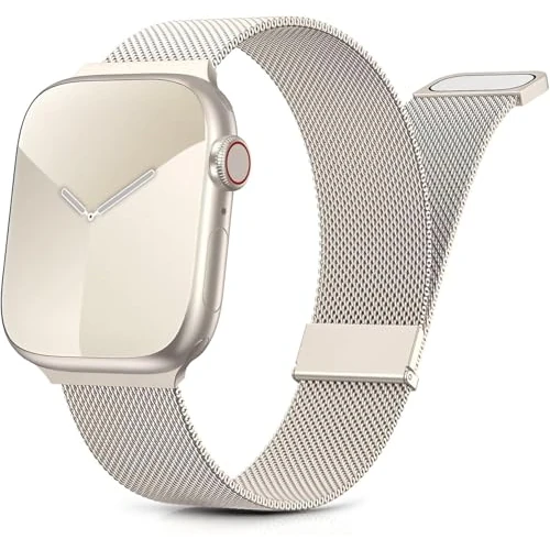 Offerta a tempo: Yoohoo Cinturino Metallo per Cinturino Apple Watch 40mm 42mm 41mm 38mm - 38% da 12.99 € a 8.11 €