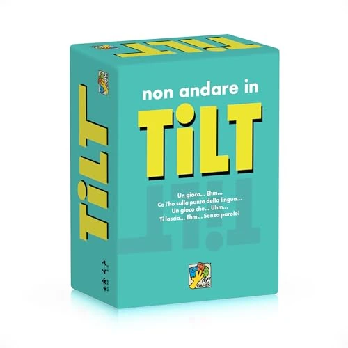 Tilt - Gioco da Tavolo - Party Game per Adulti e Ragazzi dai 10 Anni - Gioco di Carte - 3-6 Giocatori - Durata 20min - Edizione Italiana