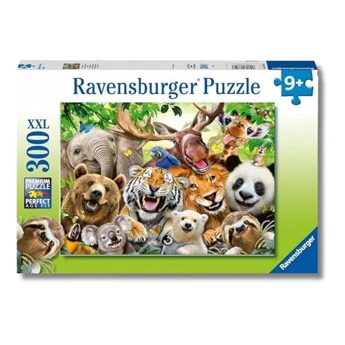 Offre limitée : Ravensburger - Puzzle 300 pièces XXL - Selfie des Animaux Sauvages de 18.10 € à 18.10 € (0.00% de remise)