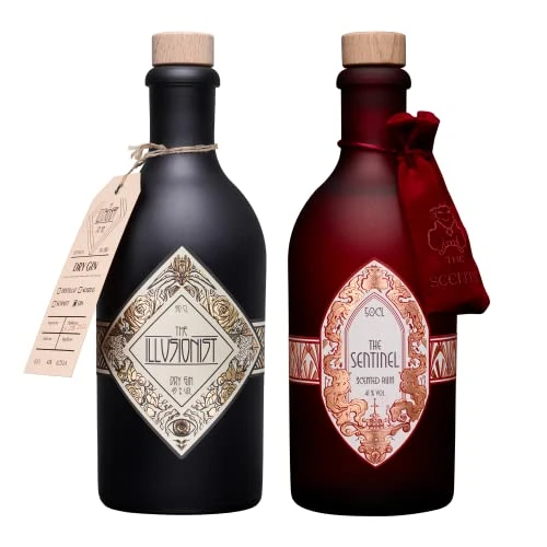The Illusionist Dry Gin 500 ml + The Sentinel Scented Rum 500 ml