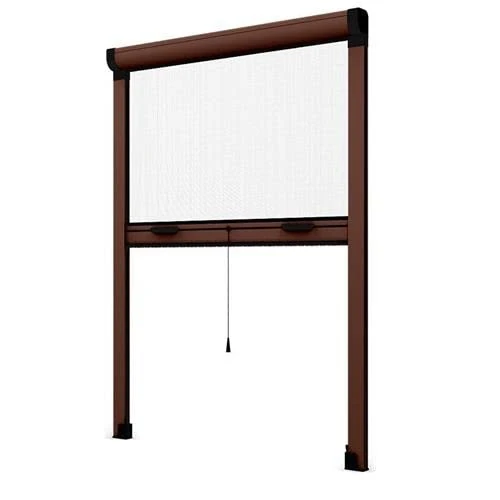 Offerta a tempo: Zanzariera a Rullo Riducibile Verticale fai da te in kit Vari Colori e Misure (100 x 150, Marrone) - 48.89% da 58.50 € a 29.90 €