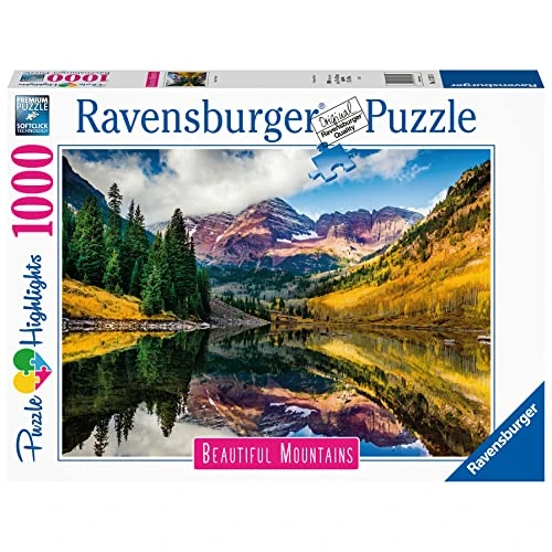 Limitiertes Angebot: Ravensburger Puzzle - Aspen, Colorado - 1000 Teile Puzzle, Beautiful Mountains Collection, für Erwachsene und Kinder ab 14 Jahren von 16.99 EUR auf 15.04 EUR (Spare 11%)