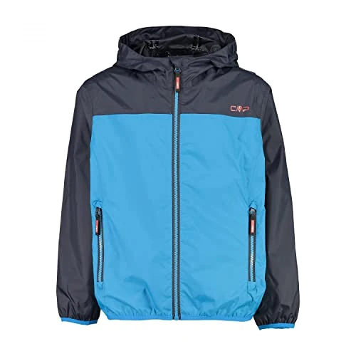 Offerta a tempo: CMP - Giacca da Bambino con Cappuccio Antipioggia, Danube, 152 - 0.00% da 29.95 € a 29.95 €
