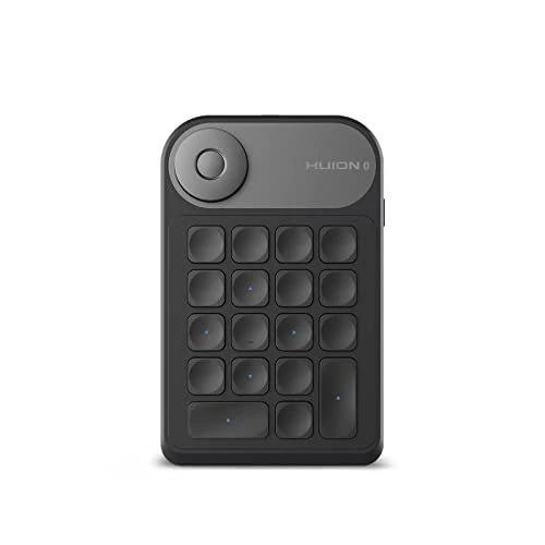 Offerta a tempo: HUION Keydial Mini K20 Tastiera Bluetooth con Quadrante e 18 Tasti - 0.00% da 49.99 € a 49.99 €