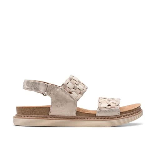 Zeitlich begrenztes Angebot: Clarks Arwell Sun Womens Cream Leather, 3 von 110.00 € auf 66.00 € (40% Rabatt)