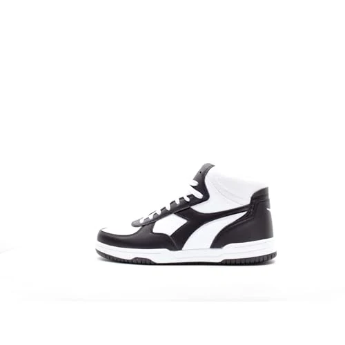 Zeitlich begrenztes Angebot: Diadora Unisex Raptor Mid Gymnastikschuhe, Weiß, Schwarz, Schwarz, 37 EU von 106.00 € auf 56.95 € (46.27% Rabatt)