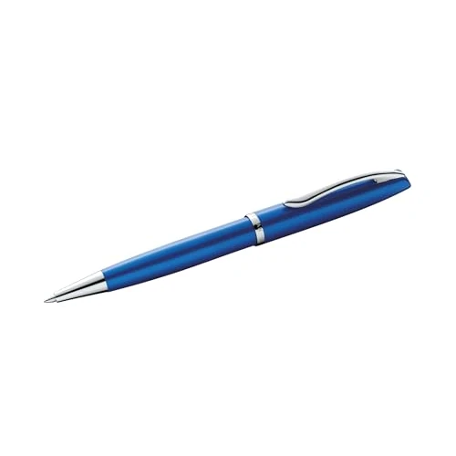 Offerta a tempo: Pelikan Penna a sfera Jazz Noble, zaffiri (blu), per destrimani e mancini, elegante penna a sfera in metallo, in scatola pieghevole, 821667 - 0.00% da 11.35 € a 11.35 €