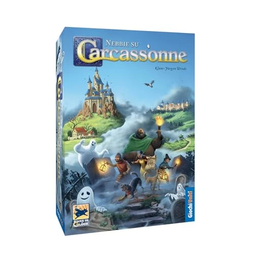 Giochi Uniti Mist op carcassonne, coöperschapsspel, uitbreiding, Italiaanse editie, GU751