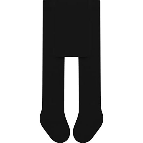 L&K-II 1-Pack Bébé Collants pour Filles et Garçons Tricotés Multicolore 2772 Noir 74-80