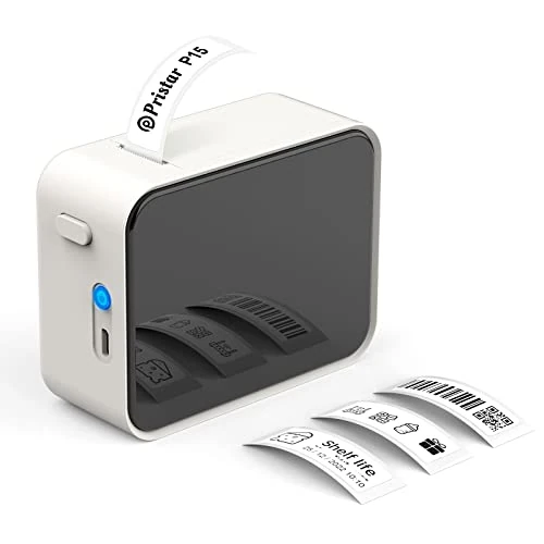 Offre limitée : Pristar Étiqueteuse Bluetooth, P15 Mini Imprimante Etiquette Autocollante de 19.99 € à 19.99 € (0.00% de remise)