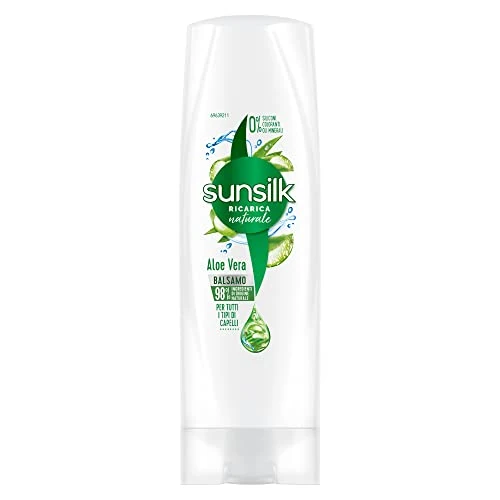 Oferta ograniczona: Sunsilk, Odżywka Aloe Vera, odżywka do włosów suchych i odwodnionych, odżywcza i nawilżająca formuła z aloesem, zapewnia miękkość i blask, bez silikonu i olejów mineralnych, 200 ml z 26.50 PLN na 26.50 PLN (zniżka 0%)