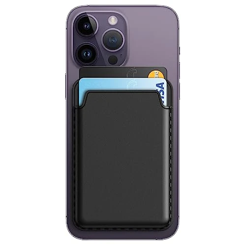 Limited-time offer: JETech Magnetic Wallet Compatible with MagSafe, Black | For iPhone 18/17/17e/Air/16/15/14/13/12 Series, Pixel 11/10 Series, PU Phone Card Holder, Store 1-2 Cards from 10.99 £ to 9.34 £ (save 15%)