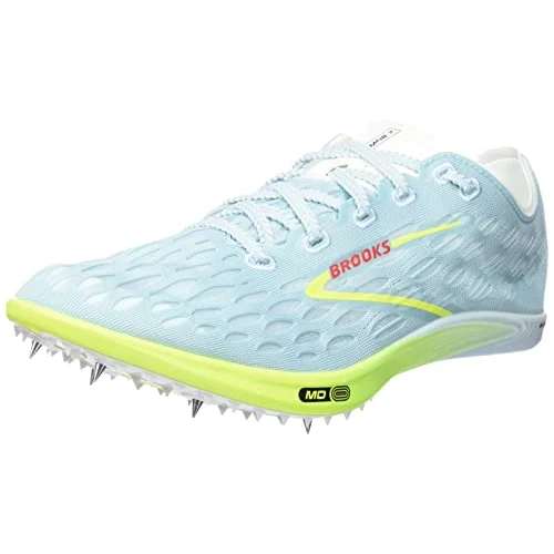 Brooks Mixed Elmn8 7 Sneaker, Glow Blue Night Life Red, 42.5 EU