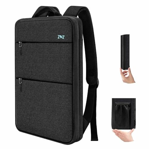 Offerta a tempo: ZINZ Zaino Sottile & Espandibile 15" 15,6" 16" per PC,B05K01 - 8% da 39.99 € a 36.99 €