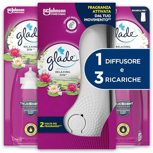 Offerta a tempo: Glade Sense & Spray Profumatore per Ambienti con Oli Essenziali e Sensore di Movimento — 38% da 14,57 € a 8,99 €