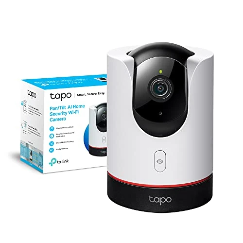 Offerta a tempo: Tapo C225 Telecamera WiFi Interno di Sicurezza Domestica Pan/Tilt AI — 20% da 49,99 € a 39,90 €