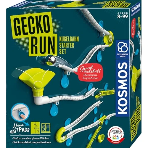 Offerta a tempo: Kosmos 620950 Gecko Run, Starter Set, Pista a a Sfera espandibile per Bambini, Treno a Sfera Verticale, Marmotta, Giocattolo educativo e Giocattolo da Costruzione a Partire dagli 8 Anni in su - 14% da 11.92 € a 10.29 €