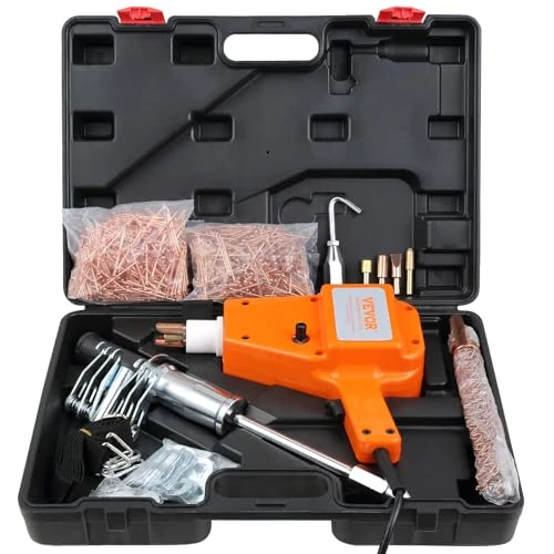 Zeitlich begrenztes Angebot: VEVOR Ausbeulspotter 800 VA 220 V 1600 A Ausbeul-Set Dellenlifter Punktschweißgerät IP22 Wasserdicht inkl. verschiedener Elektroden Ausbeulwerkzeug zur professionellen Reparatur von Kfz Karosserien von 131.90 € auf 131.90 € (0
