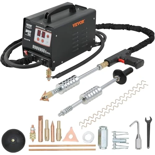 Oferta limitada: VEVOR-Kit de reparación de abolladuras G90E 3KW, Kit de reparación de abolladuras para Panel de vehículo, eliminación de abolladuras, alisado de Partes Delgadas del Cuerpo de 206.90 € a 206.90 € (ahorro 0.00%)