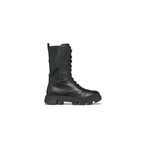 Geox Dziewczęca D Vilde Ankle Boot, czarny, 41 EU