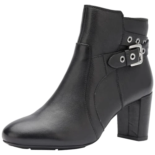 Geox D LOISIA Ankle Boot, Black, 35 EU
