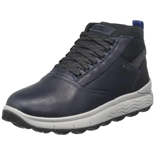 Geox U Spherica 4x4 B Abx, Scarpe da ginnastica Uomo, Blu Navy A, 45 EU