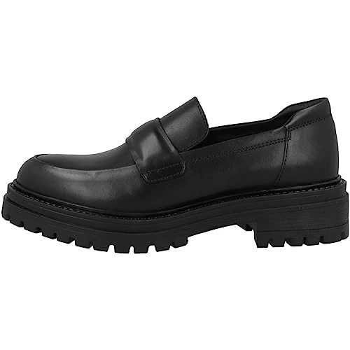 Limitiertes Angebot: Geox Mädchen D Iridea Moccasin, Schwarz, 39 EU von 99.95 EUR auf 59.82 EUR (Spare 40%)