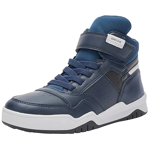 Offre limitée : Geox Garçon J Perth Boy F Basket, Navy Lt Grey, 33 EU de 38.50 € à 38.50 € (0.00% de remise)
