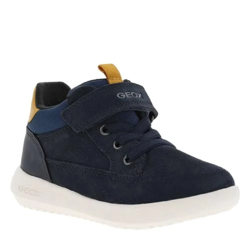 Limited-time offer: Geox Baby B HYROO BOY Ankle Boot, Navy/Ochre, 3.5 Child UK from 52.50 GBP to 26.50 GBP (save 50%)