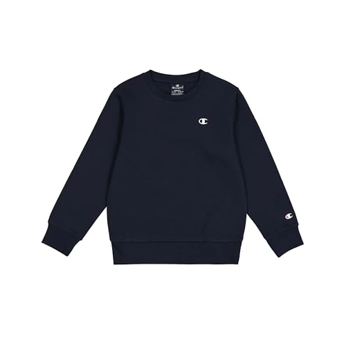 Offerta a tempo: Champion Legacy Legacy Champion Basics B - Ultralight Powerblend Fleece Crewneck Felpa, Blu Marino, 15-16 Anni Bambino FW23 - 35% da 24.95 € a 16.31 €