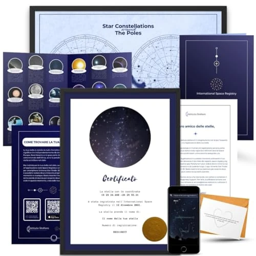 Zeitlich begrenztes Angebot: Galaxieregister Sterntaufe - Stern kaufen oder schenken - Sichtbarer Stern von 39.90 € auf 39.90 € (0.00% Rabatt)