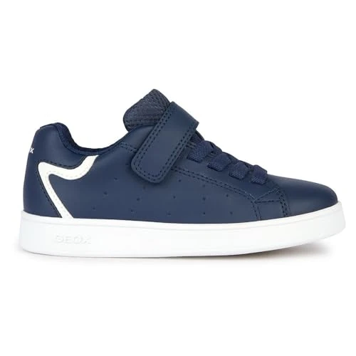 Geox Jongens J Eclyper Boy A Sneakers, Navy, 39 EU