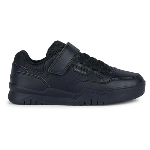 Offerta a tempo: Geox J Perth Boy E, Scarpe da Ginnastica, Nero, 39 EU - 40% da 57.90 € a 34.99 €