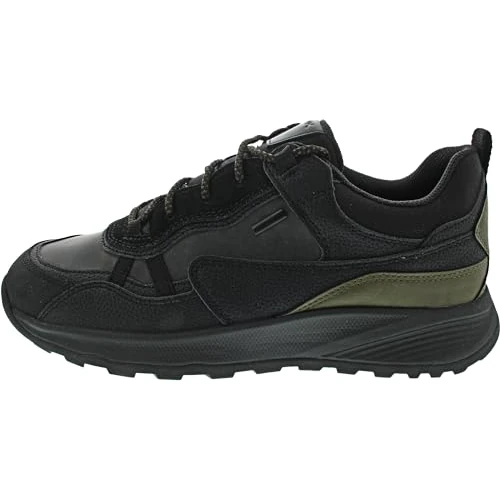 Offerta a tempo: Geox Herren U Terrestre B ABX C Sneaker, Black Military, 41 EU - 52% da 129.90 € a 62.71 €