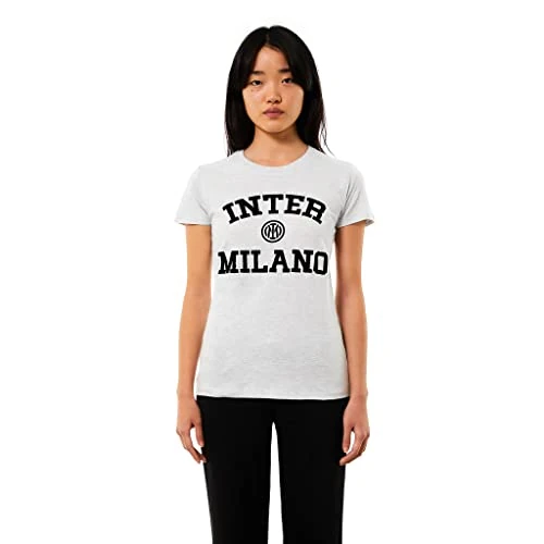 Offerta a tempo: Inter T-Shirt Donna, Prodotto Ufficiale, Collezione Back to Stadium - 69% da 24.99 € a 7.70 €