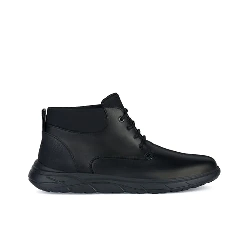 Oferta limitada: Geox Men's U Portello Ankle Boot, Black, 45 EU de 71.70 EUR a 71.70 EUR (ahorro 0%)
