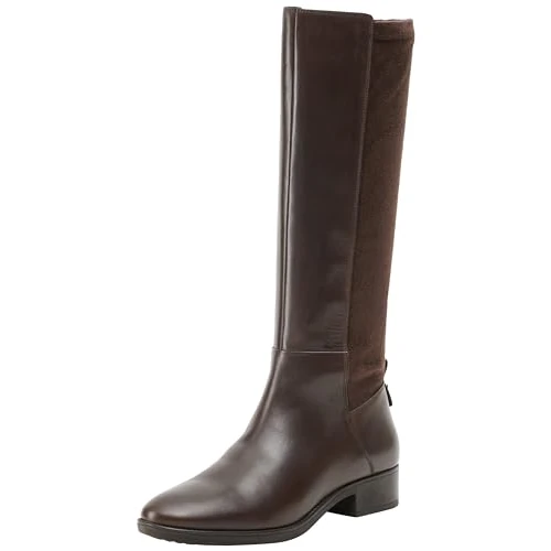 Offre limitée : Geox Bottes D Felicity pour femme, café, 38 EU de 118.93 € à 118.93 € (0.00% de remise)