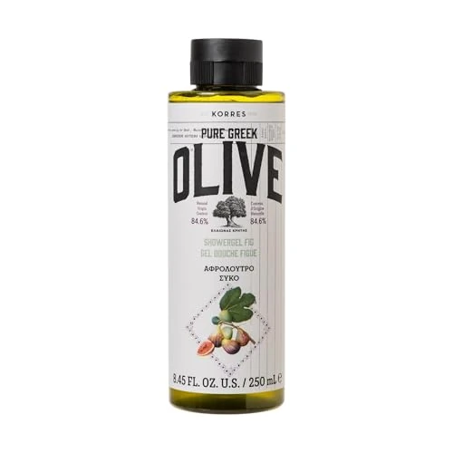 Limited-time offer: Korres | Olive Fig Moisturizing Shower Gel For Supple Skin | With Extra Olive Oil - Vegan | 250mL from 12.90 £ to 12.90 £ (save 0.00%)