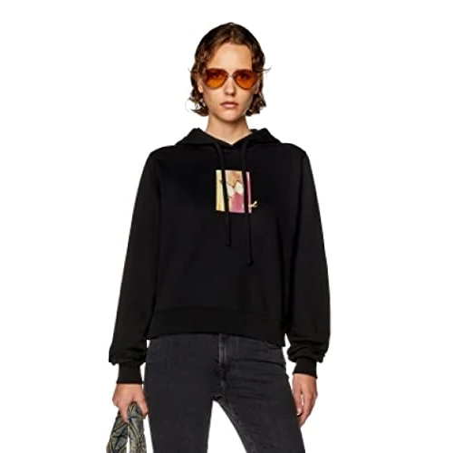 Diesel_F-Reggy-Hood-L6 FELP_Sweatshirt_Farbe: Schwarz_L