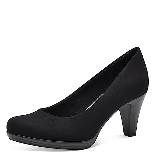Offerta a tempo: MARCO TOZZI scarpe da donna con tacco vegane, eleganti e nere (black) 38 EU - 33% da 49.95 € a 33.68 €
