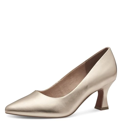 Limitiertes Angebot: MARCO TOZZI Damen Pumps Spitz Vegan, Gold (Gold), 40 EU von 49.95 EUR auf 49.95 EUR (Spare 0%)