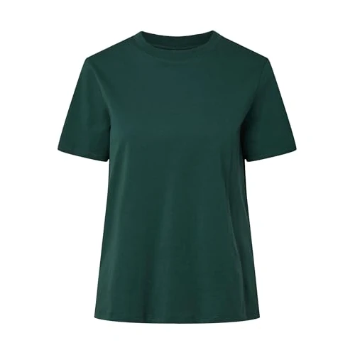 Offerta a tempo: Pieces Maglietta da Donna Pcria SS Solid Tee Noos BC, Trekking Green., M - 15% da 16.99 € a 14.44 €
