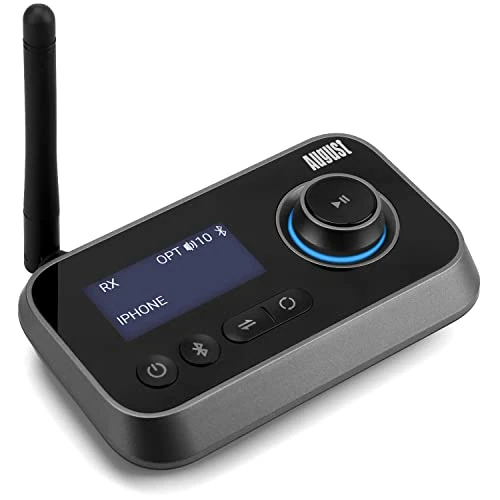 Oferta limitada: August MR250 Transmisor Bluetooth 5.2 con aptX Low Latency para TV y PC de 42.95 € a 42.95 € (ahorro 0.00%)