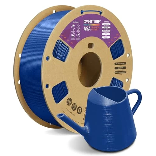 Zeitlich begrenztes Angebot: OVERTURE ASA Filament 1,75 mm Diamantblau 1kg | UV-beständig & wetterfest von 23.99 € auf 23.99 € (0.00% Rabatt)