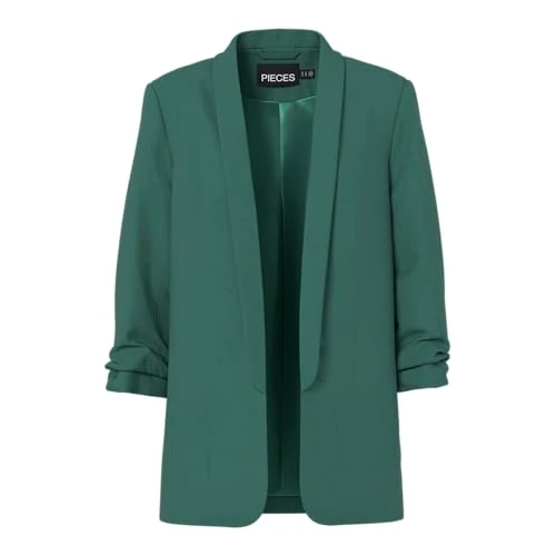 Pieces Blazer Donna, Colore: Verde Trekking., 34