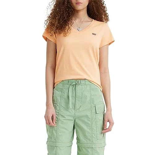 Oferta limitada: Levi's Perfect V-Neck, Mujer, Almond Cream, XXS de 12.50 € a 12.50 € (ahorro 0.00%)