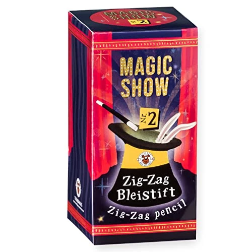 Oferta limitada: TRENDHAUS 957887 Magic Show nº 2 [Zig-Zag Lápice], Trucos de Magia sorprendentes para niños a Partir de 6 años, Incluye Videos en línea, Color Rojo, Trick nr.2 de 20.00 € a 8.99 € (ahorro 55%)